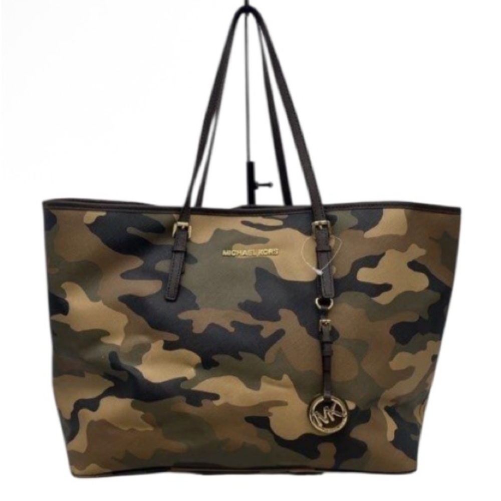Michael Kors Camouflage Pattern Tote